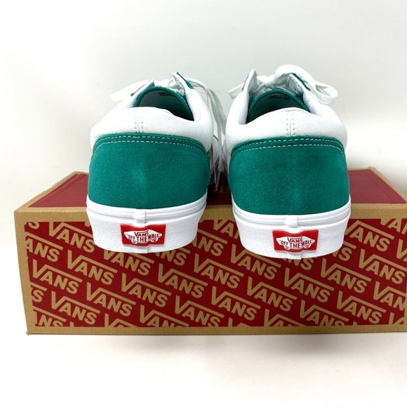 VANS Skate Low Sneaker Men VN0A54F69YE STYLE 36 Classic Sport Green White Canvas - Picture 6 of 11
